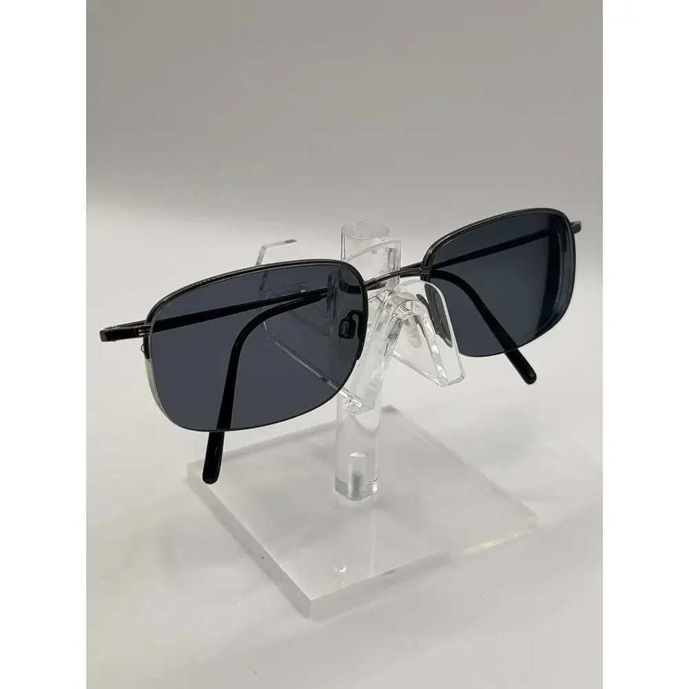 Duraflex DF2506 Gunmetal Rectangular Sunglasses Memory Metal